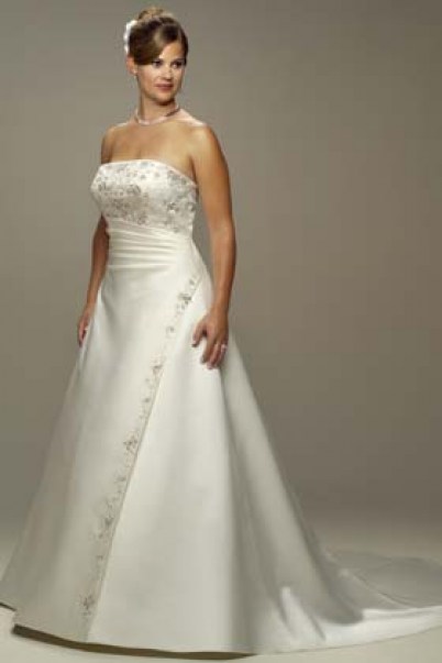 Bridget wedding dress - front - Size 14